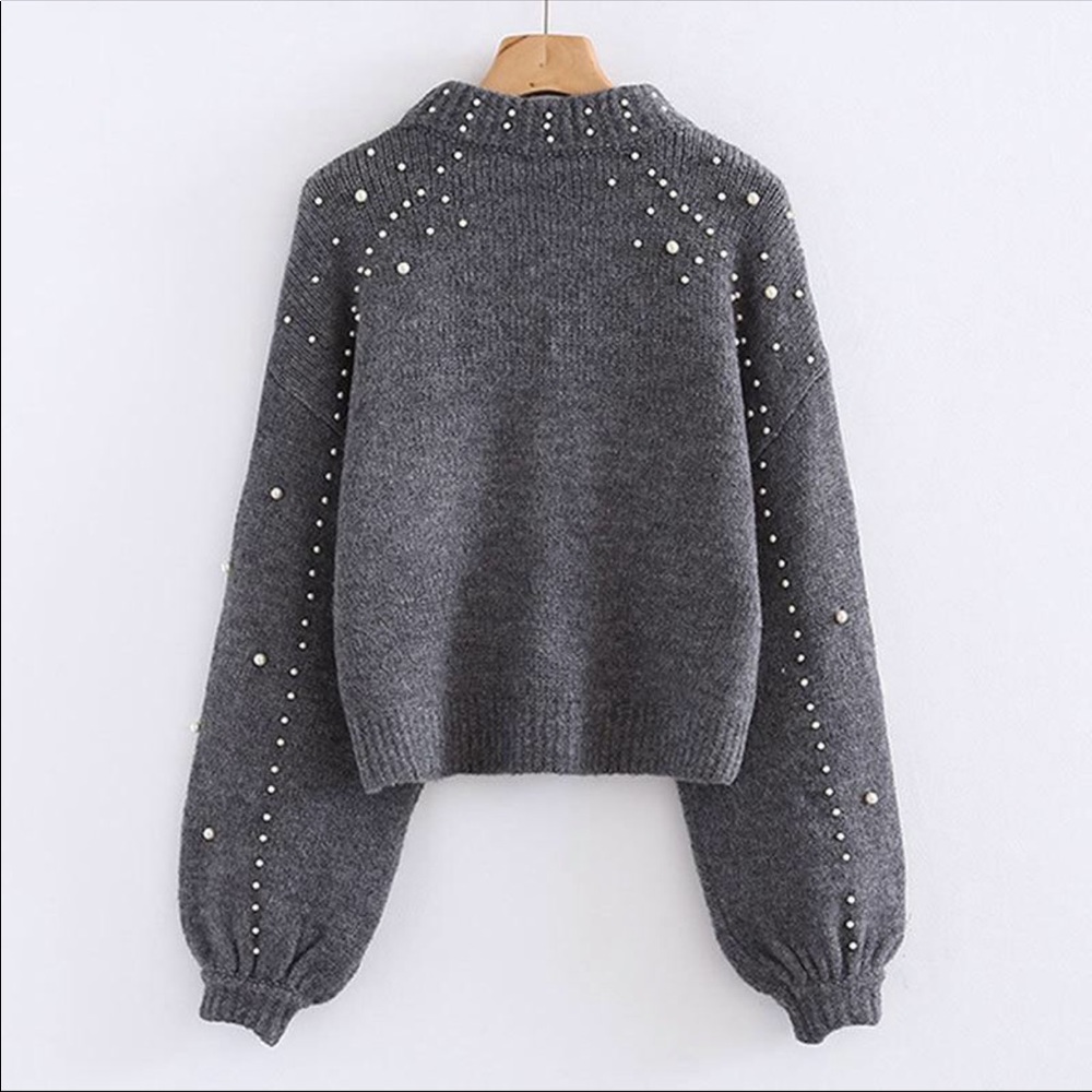 NEW Pearl Grey Sweater